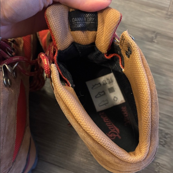 Danner jag lace up Red and Brown Women's Hiking Boots free people - Picture 4 of 6